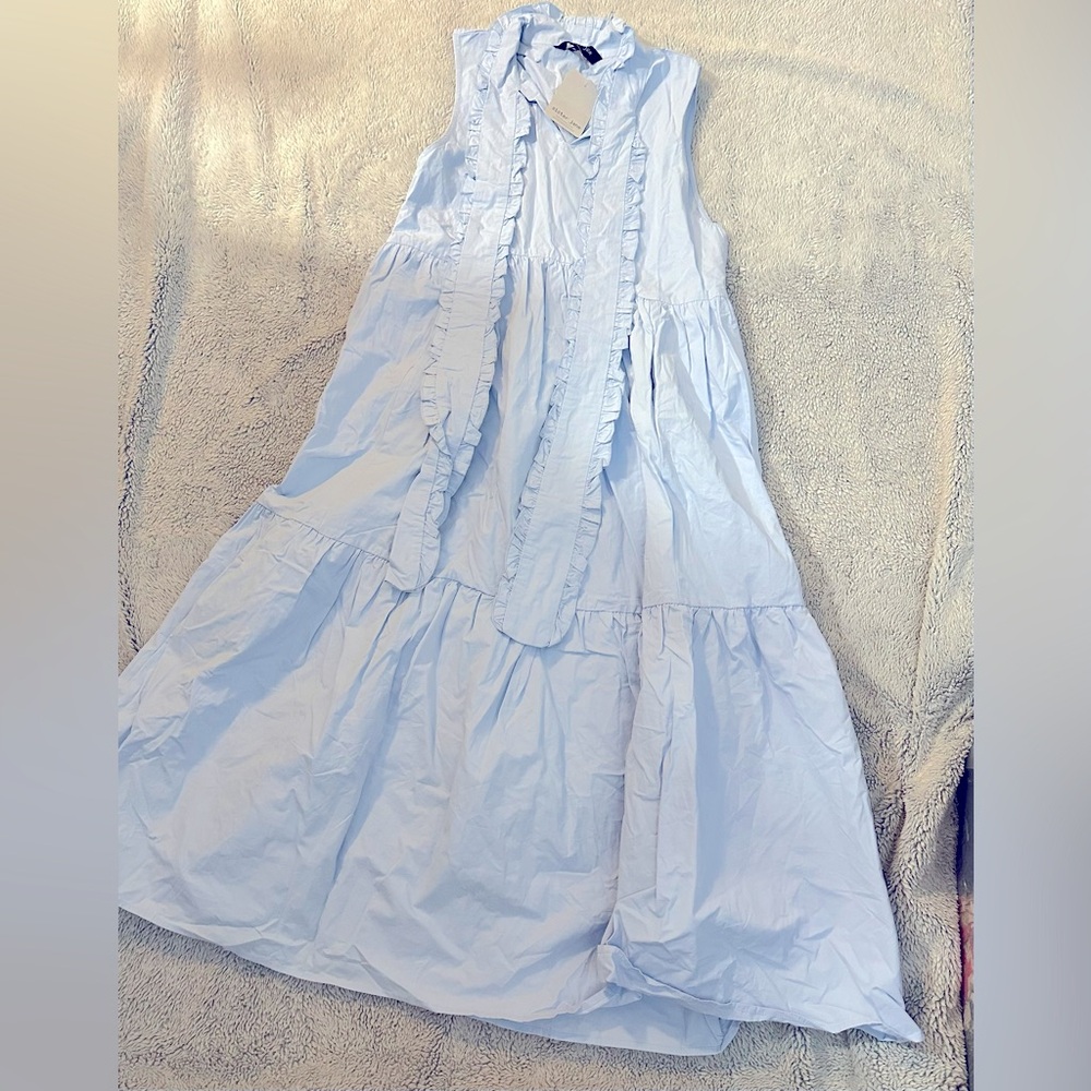 Sister Jane Light Blue Midi Dress